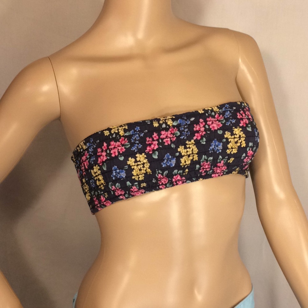 Kirra Floral Print Bandeau Top, size S